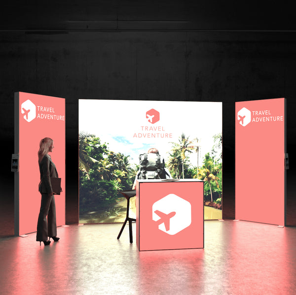 10x10 Trade Show Booth Pro Kit