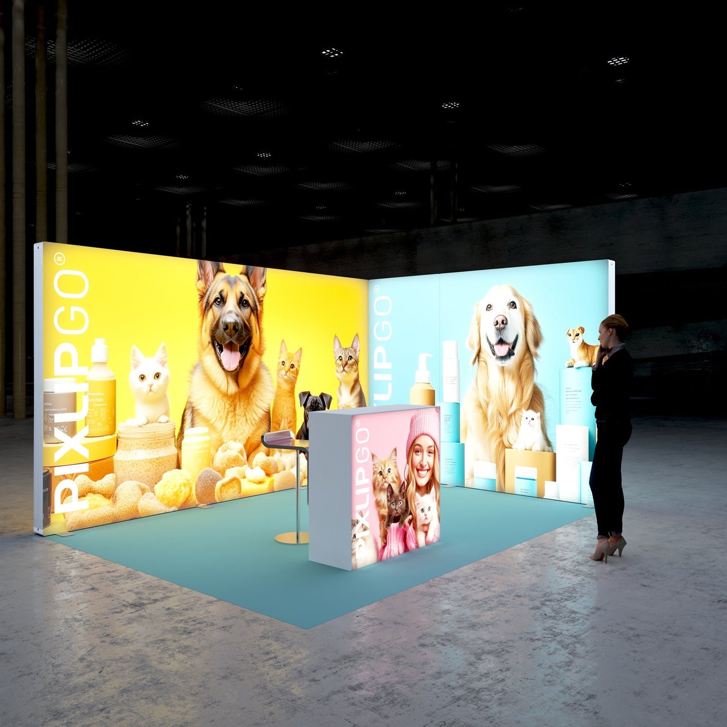 MESSESTAND M - 30 - Pixlip GmbH