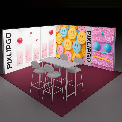 PIXLIP - Furniture Exhibition Package 3 (Rental upgrade only)