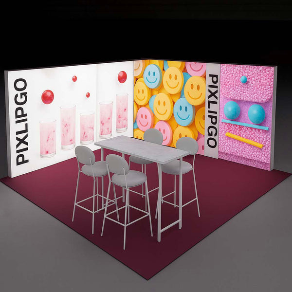 PIXLIP - Furniture Exhibition Package 3 (Rental upgrade only)
