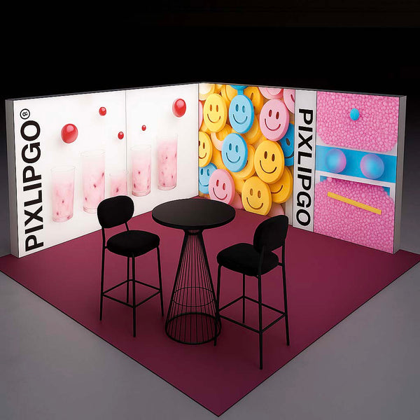 PIXLIP - Furniture Exhibition Package 5 (Rental upgrade only)